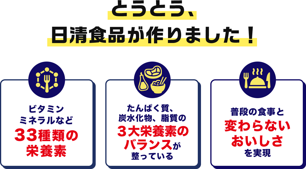 とうとう、日清食品が作りました！